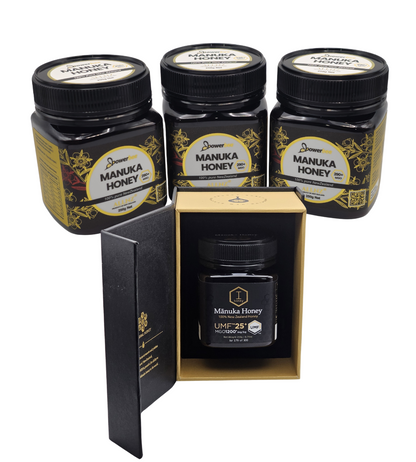 iHoney umf25+, Mgo1200+250g  1bottle, powerbee mgo290+ 250g3bottles