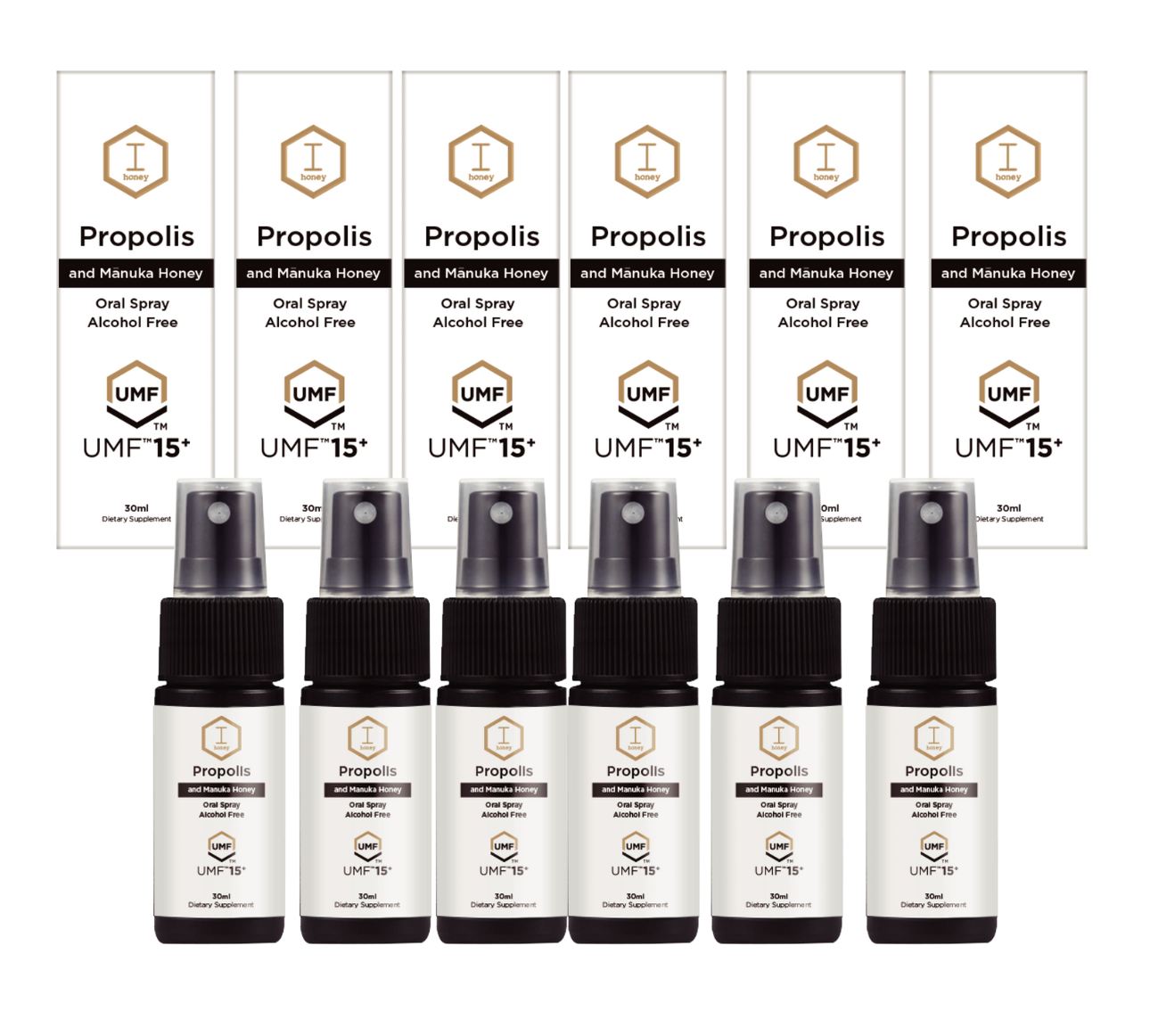Propolis Oral Spray with Manuka Honey UMFTM 15+ 6pack