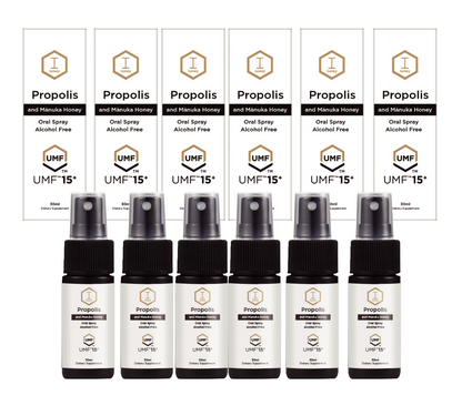 Propolis Oral Spray with Manuka Honey UMFTM 15+ 6pack