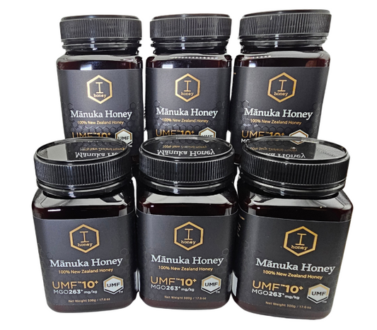 iHoney umf10+ mgo263+ 500g 6 bottles