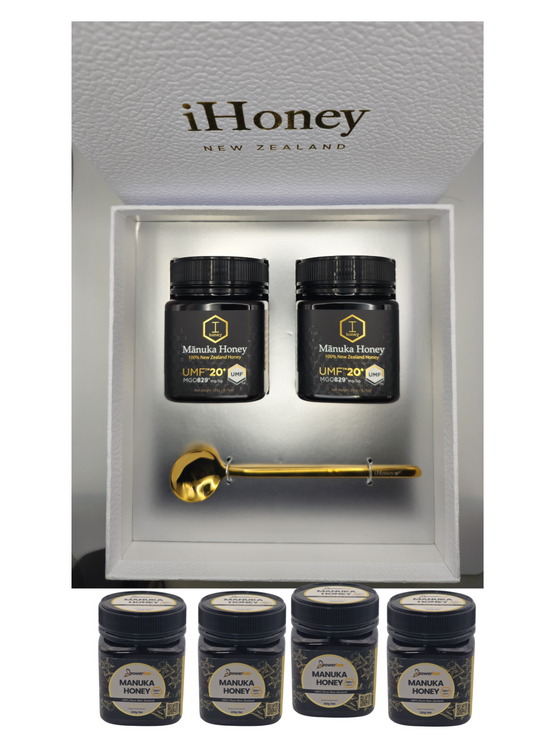 iHONEY  Manuka honey UMF 20+ 2sets, powerbee Manuka honey mg0290+ 4 bottles